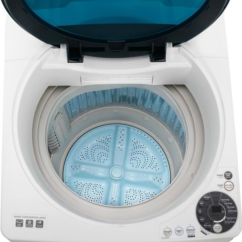 thiết kế lồng giặt của máy giặt Sharp ES-N780EV