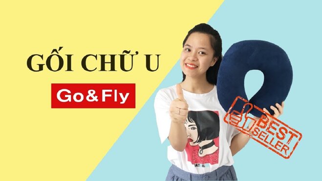 Gối chữ U Go&Fly là sản phẩm bán chạy nhất thị trường