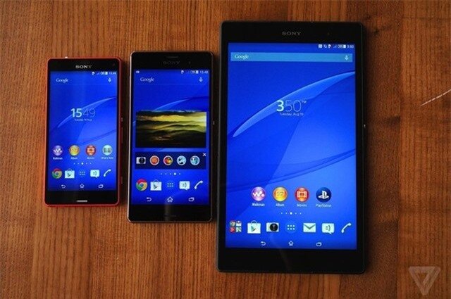 Ảnh thực tế bộ đôi Xperia Z3 và Z3 Compact vừa ra mắt