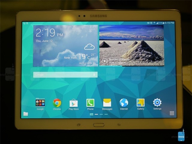 Samsung Galaxy Tab S 10.5 screenshots - Samsung Galaxy Tab S 10.5 hands-on