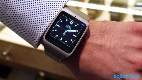 Sony SmartWatch 3 phiên bản kim loại. Nguồn Internet