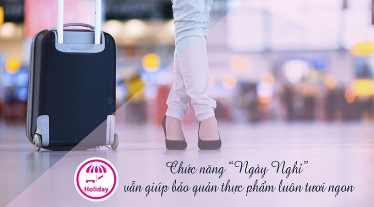 Tính năng ngày nghỉ của tủ lạnh Hafele