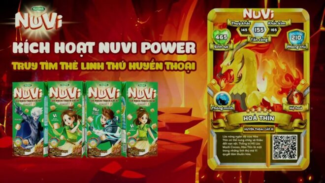 Sữa Nuvi Power thu hút trẻ em với thế giới sáng tạo NuVi World độc đáo