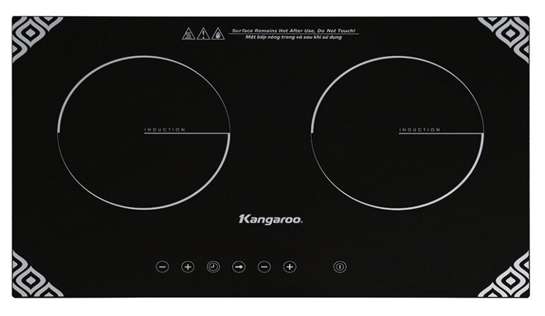 Bếp điện từ đôi Kangaroo KG498N