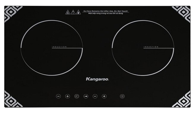 Bếp điện từ đôi Kangaroo KG498N