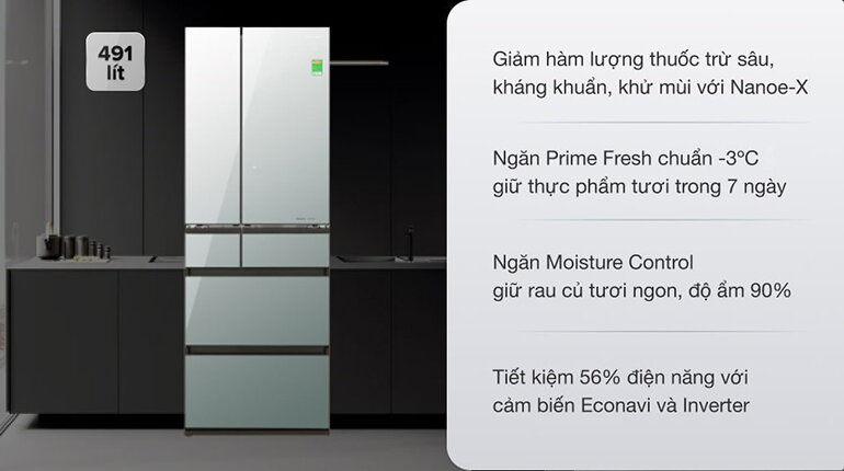 Các công nghệ ưu việt của tủ lạnh Inverter Panasonic NR-F503GT-T2