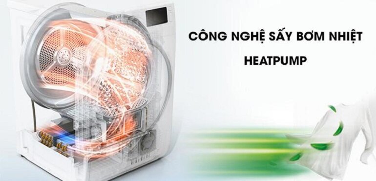 Công nghệ Heatpump sấy bơm nhiệt tiết kiệm điện