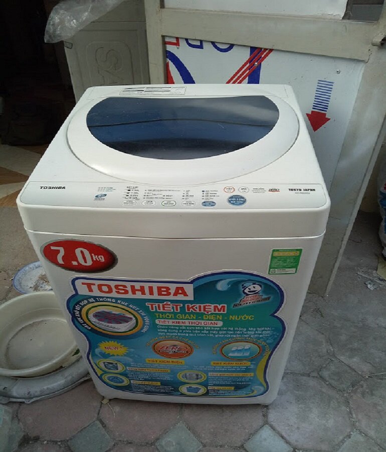 Mua máy giặt Toshiba cũ trên thị trường