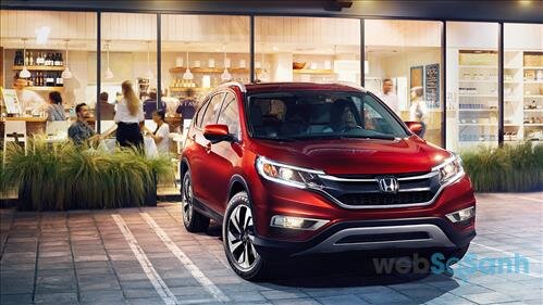 Honda CR-V 2016 với thiết kế bề ngoài ấn tượng