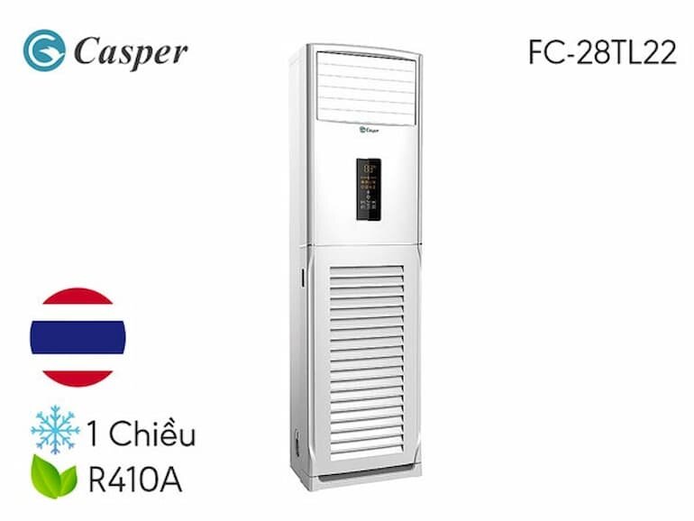 Một vài lưu ý khi lắp đặt điều hòa tủ đứng Casper 28000 btu FC-28TL22