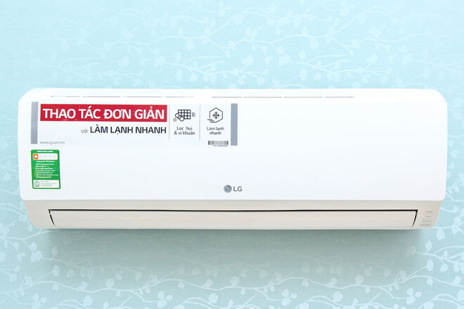 Điều hòa LG 2HP rất tiết kiệm điện năng tiêu thụ 