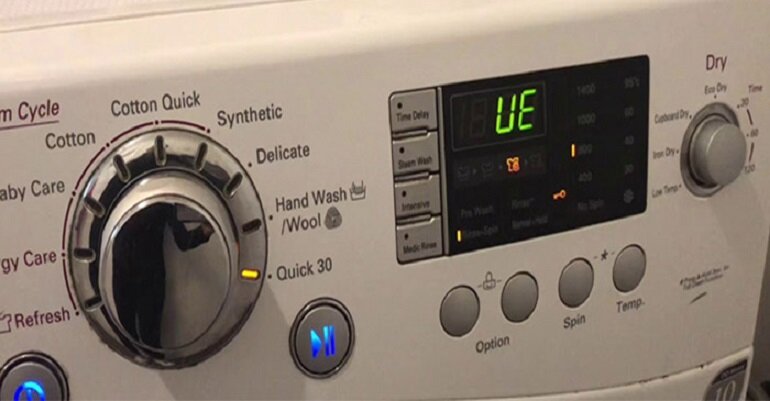 mã lỗi máy giặt samsung