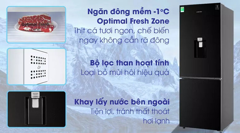 Tủ lạnh Samsung ngăn đá dưới thế hệ mới sở hữu nhiều ưu điểm