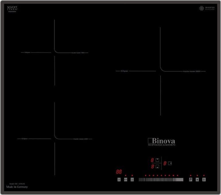 Bếp từ ba Binova BI 689GM