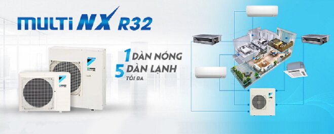  điều hòa Daikin Multi