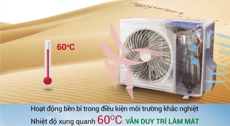 Điều hòa Erito được trang bị nhiều tính năng vượt trội