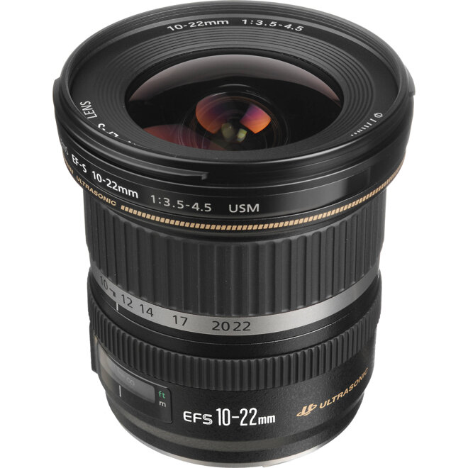 Lens góc rộng của Canon