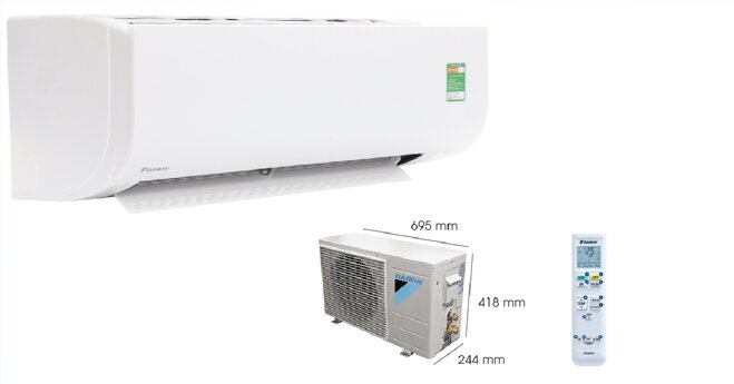 Có nên mua máy lạnh Daikin FTF25NV1V 9000BTU 1 chiều không?