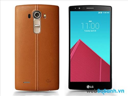 Smartphone LG G4 là chiếc điện thoại cao cấp tiếp theo của LG trang bị tính năng lấy nét bằng laser