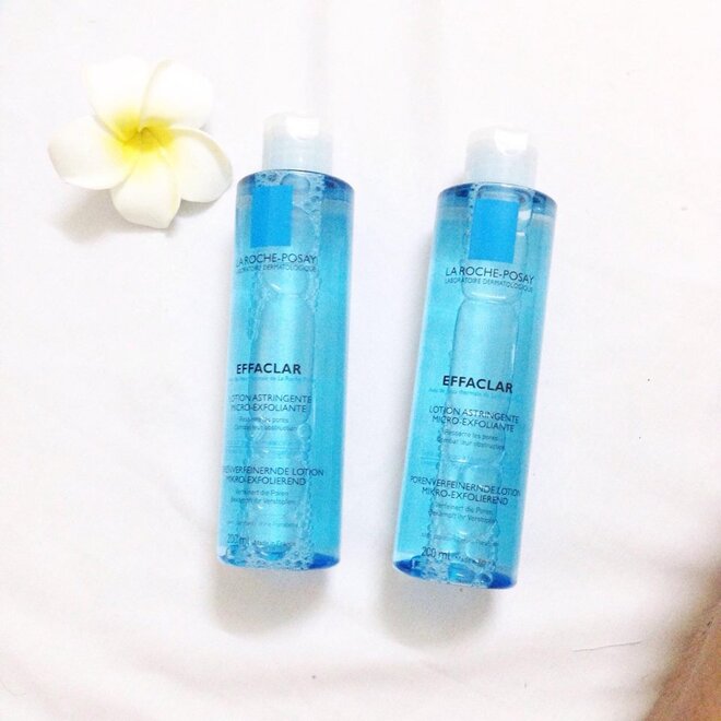 review nước hoa hồng cho da dầu La Roche Posay Effaclar