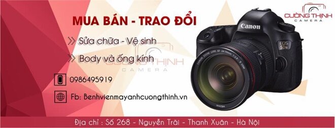 5 địa chỉ sửa chữa máy ảnh uy tín ở hà nội