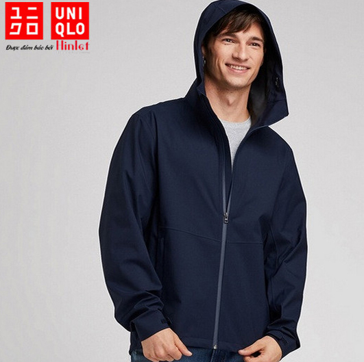 Áo khoác chống nắng Uniqlo casual 415261 vải thun phong cách nam tính màu  đen xám xanh navy  Lazadavn
