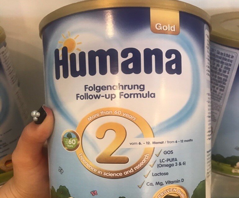 Sữa cho trẻ sơ sinh Humana số 2 là một lựa chọn tốt cho bé từ 6 - 12 tháng tuổi