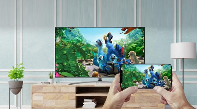 Smart Tivi Nanocell LG 4K 55 inch 55SM8100PTA là chiếc tivi có thể đáp ứng tốt mọi nhu cầu của người dùng.