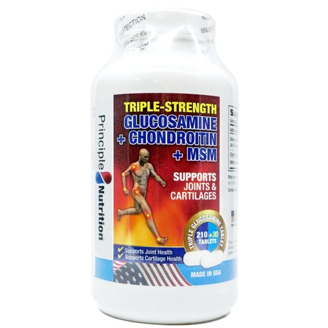 Người cao tuổi dùng Triple-Strength của Principle Nutrition giúp xương chắc khỏe 