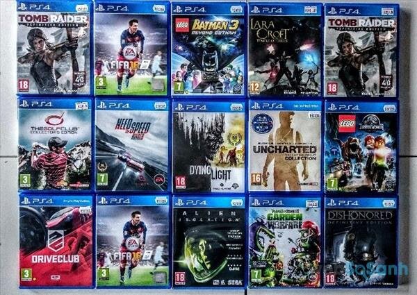 Đĩa game PS4 'hịn' khá đắt đỏ