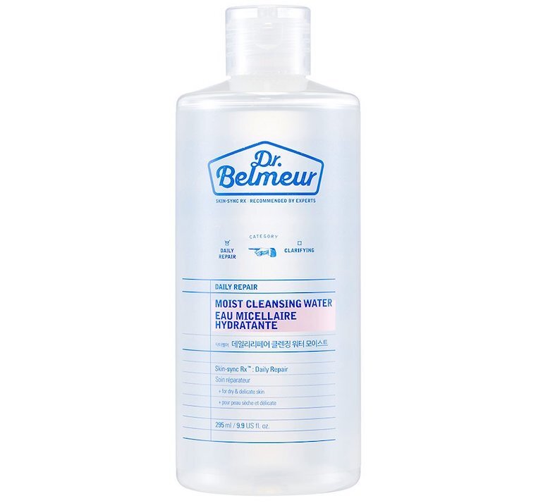 Nước tẩy trang Hàn Quốc The Face Shop Dr.Belmeur Daily Repair Fresh Cleansing Water