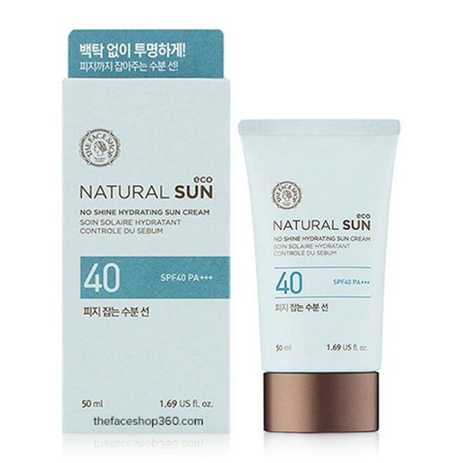 Kem chống nắng Natural Sun Eco No Shine Hydrating Sun Cream