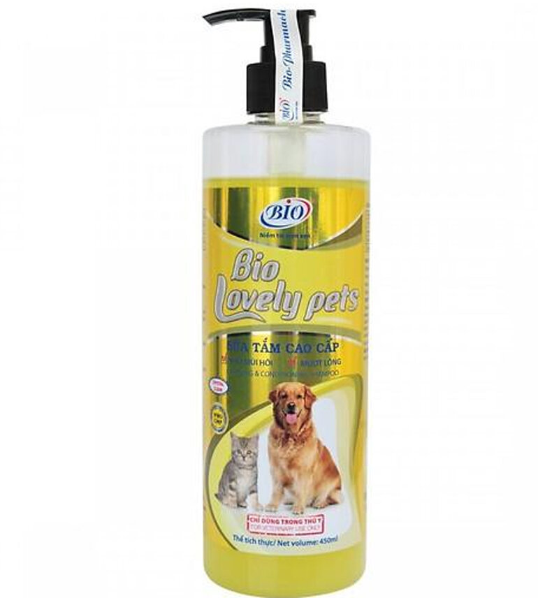 Sữa tắm Lovely pet Premium phòng ngừa rụng lông cho chó hiệu quả