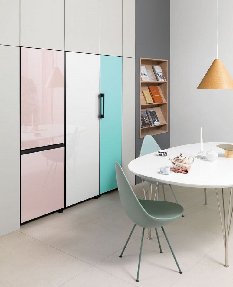 Đánh giá tủ lạnh Bespoke về thiết kế và chất liệu
