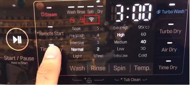Tính năng Wifi trên máy giặt LG F2721HTTV