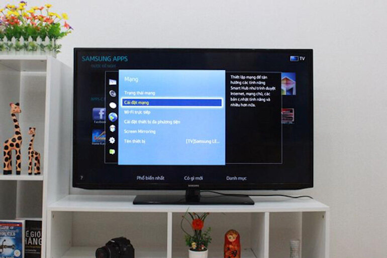 Cách kết nối wifi cho Smart TV Samsung