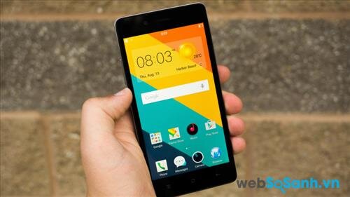 Mirror 5 chạy hệ điều hành hiện đại Android 5.1 Lollipop cùng giao diện ColorOS 2.1