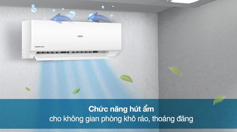 điều hòa Aqua Inverter 9000BTU AQA-RV9QC