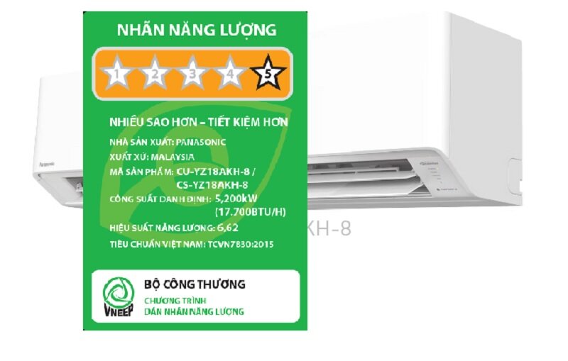 Đánh giá điều hòa Panasonic 2 chiều 180000 BTU inverter CU/CS-YZ18AKH-8