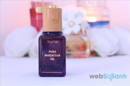 Dầu dưỡng da Tarte Pure Maracuja Oil hợp với làn da thường hoặc da khô hơn là da dầu 