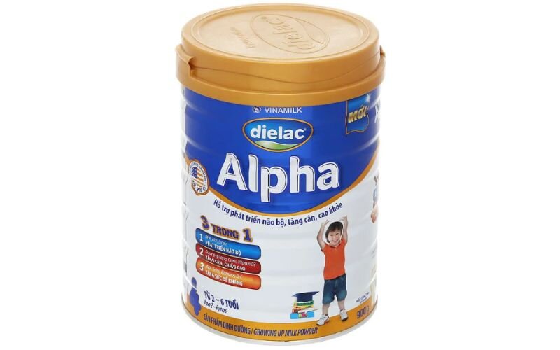 Giá sữa Meiji và giá sữa Dielac Alpha