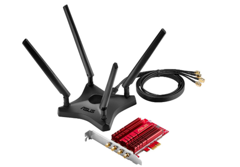 ASUS 4x4 802.11AC Wireless AC3100 PCIe Adapter (PCE-AC88) (Nguồn: amazon.com)