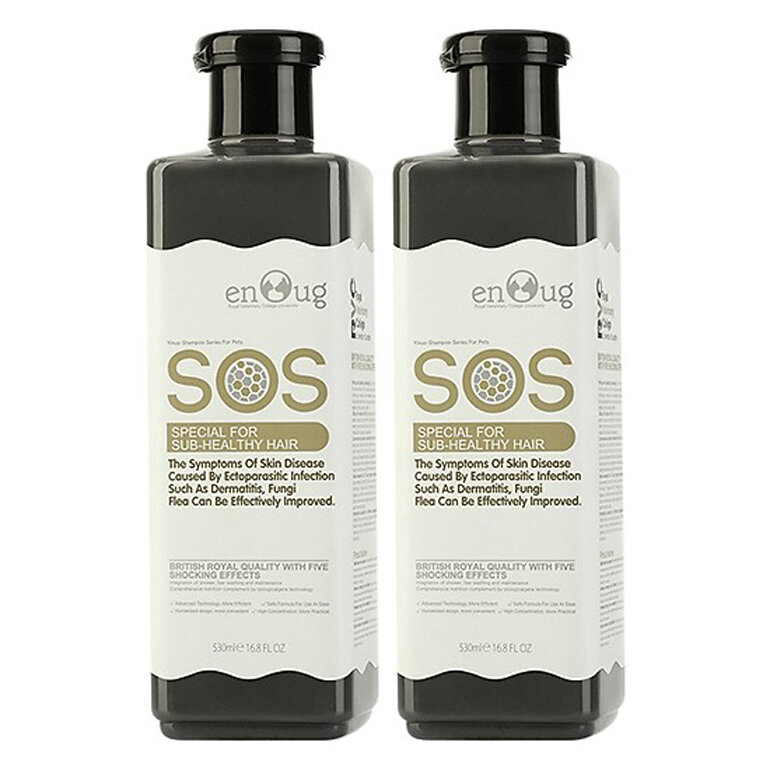 SOS anti-tick shower gel for cats black