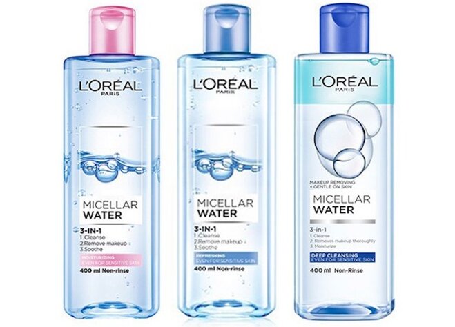 Nước tẩy trang L’Oreal Paris 3-in-1 Micellar Water