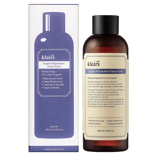 Toner dưỡng ẩm Klairs Supple Preparation Facial