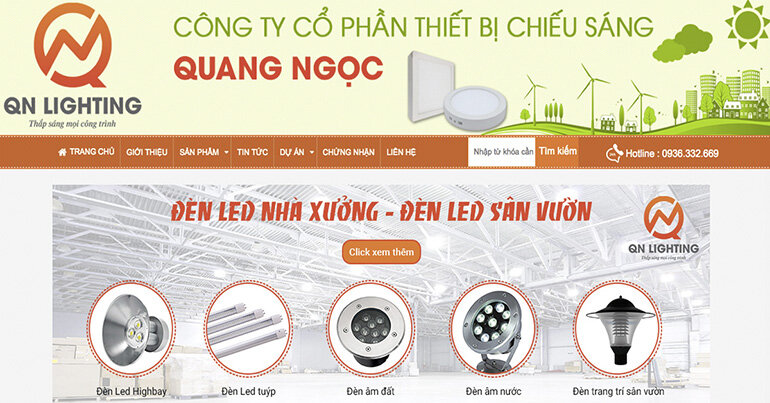 Địa chỉ mua Đèn LED chiếu sáng uy tín ở Hà Nội và Sài Gòn ?