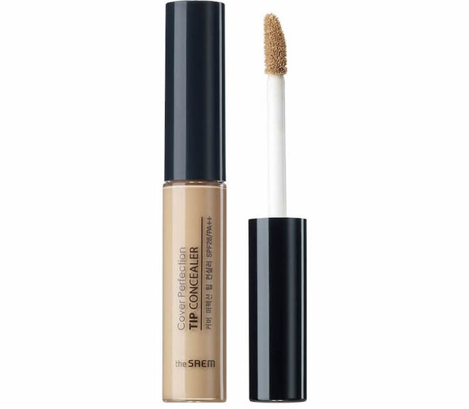 Kem che khuyết điểm The Saem Cover Perfection Tip Concealer được nhiều chị em tin dùng.