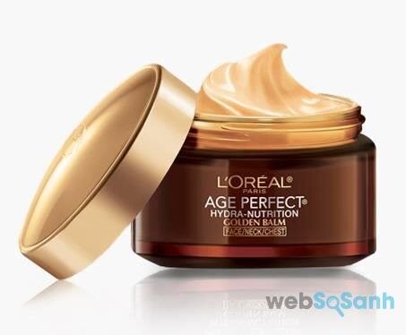 Kem dưỡng da cổ và má L’oreal Paris Age Perfect Hydra-Nutrition Golden Balm Face Neck & Chest