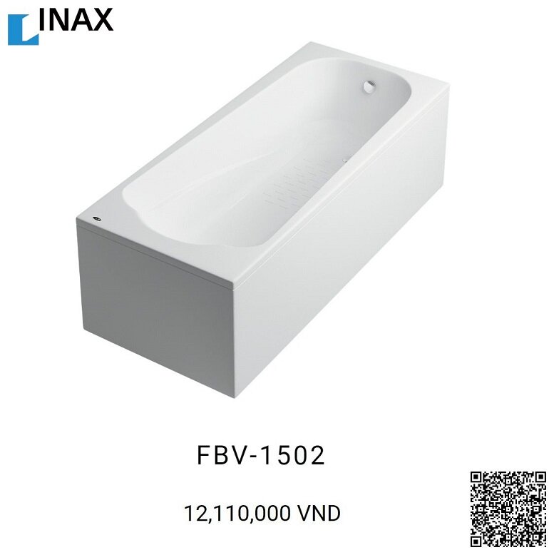 Bồn tắm nhỏ chân yếm Inax FBV-1502S 
