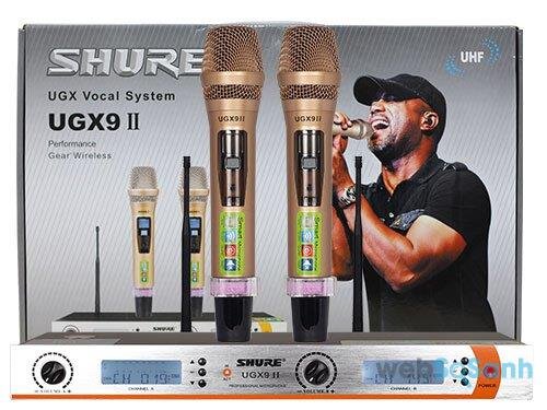 Shure UGX9 II là dòng micro không dây có chất lượng cao